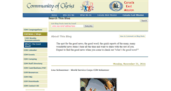 Desktop Screenshot of blog-cem-whatsthegoodword.communityofchrist.ca